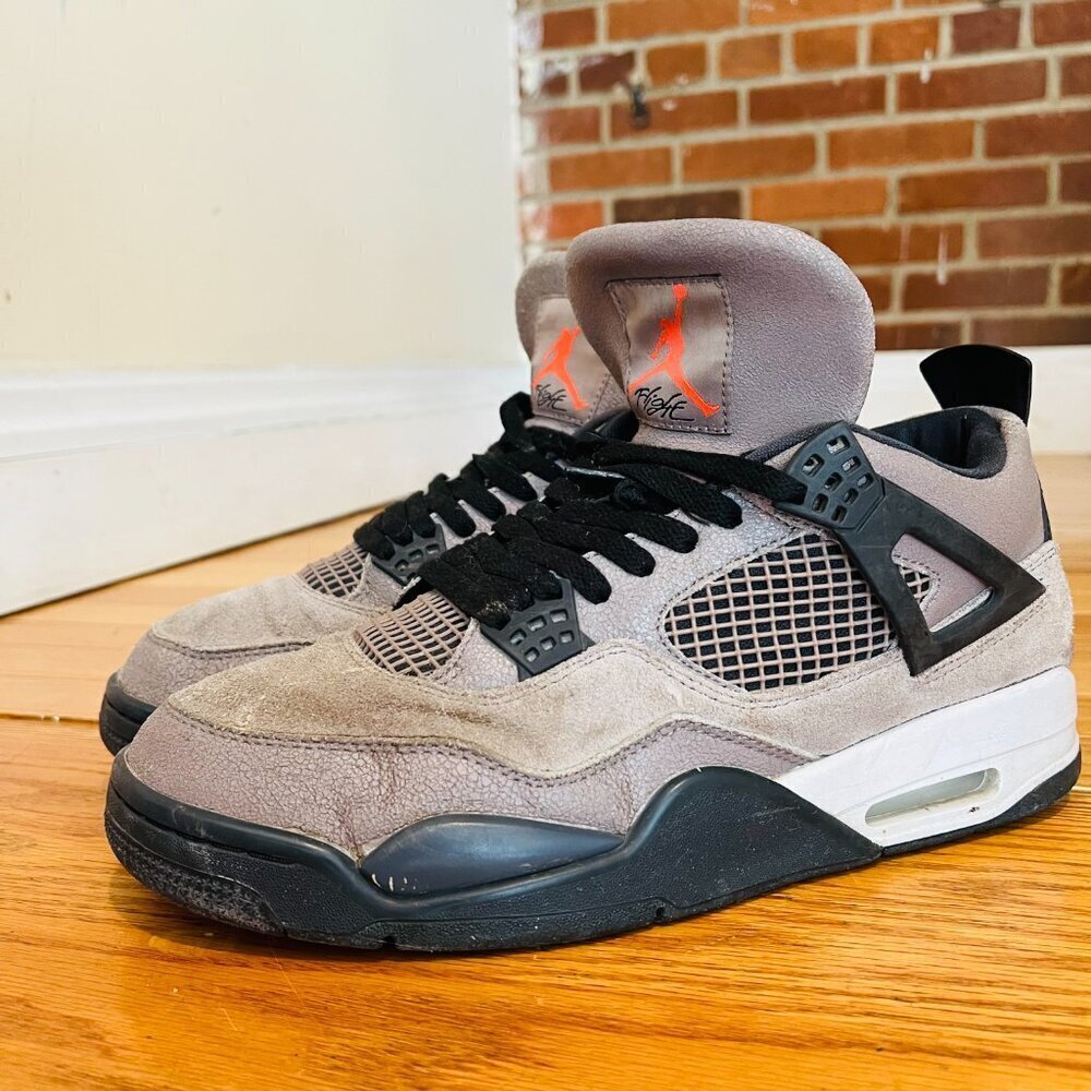Size 12.5 - Jordan 4 Retro Mid Taupe Haze - Picture 15 of 16